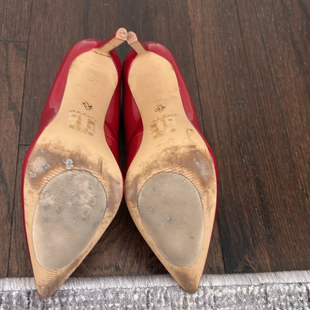 Aldo Stessy Pumps red 8.5 - Picture 6 of 6